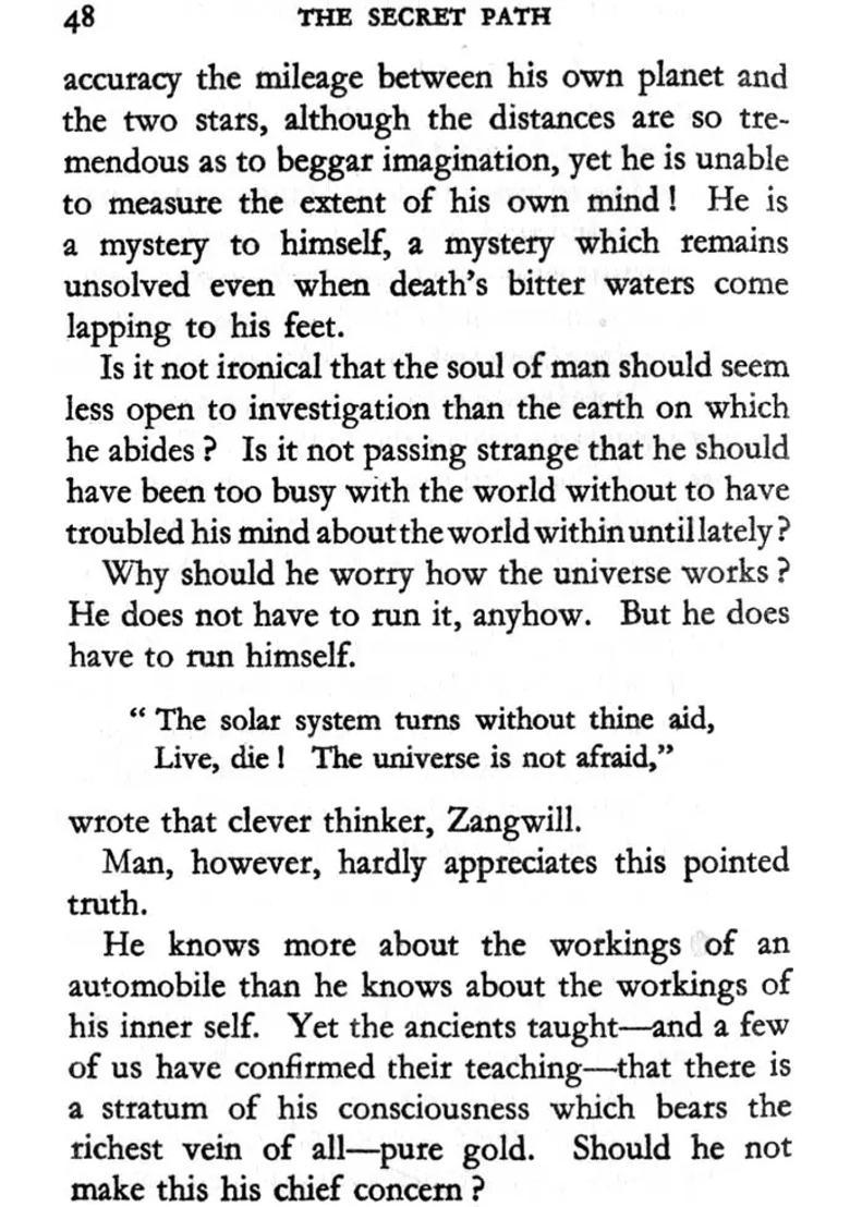 The Secret Path A Technique Of Spritual Self - Discovery For The Modrn World - Indya