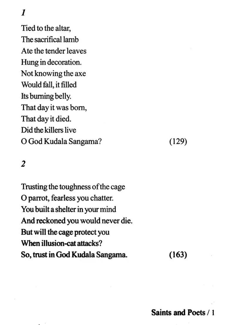 Saints And Poets - Indya