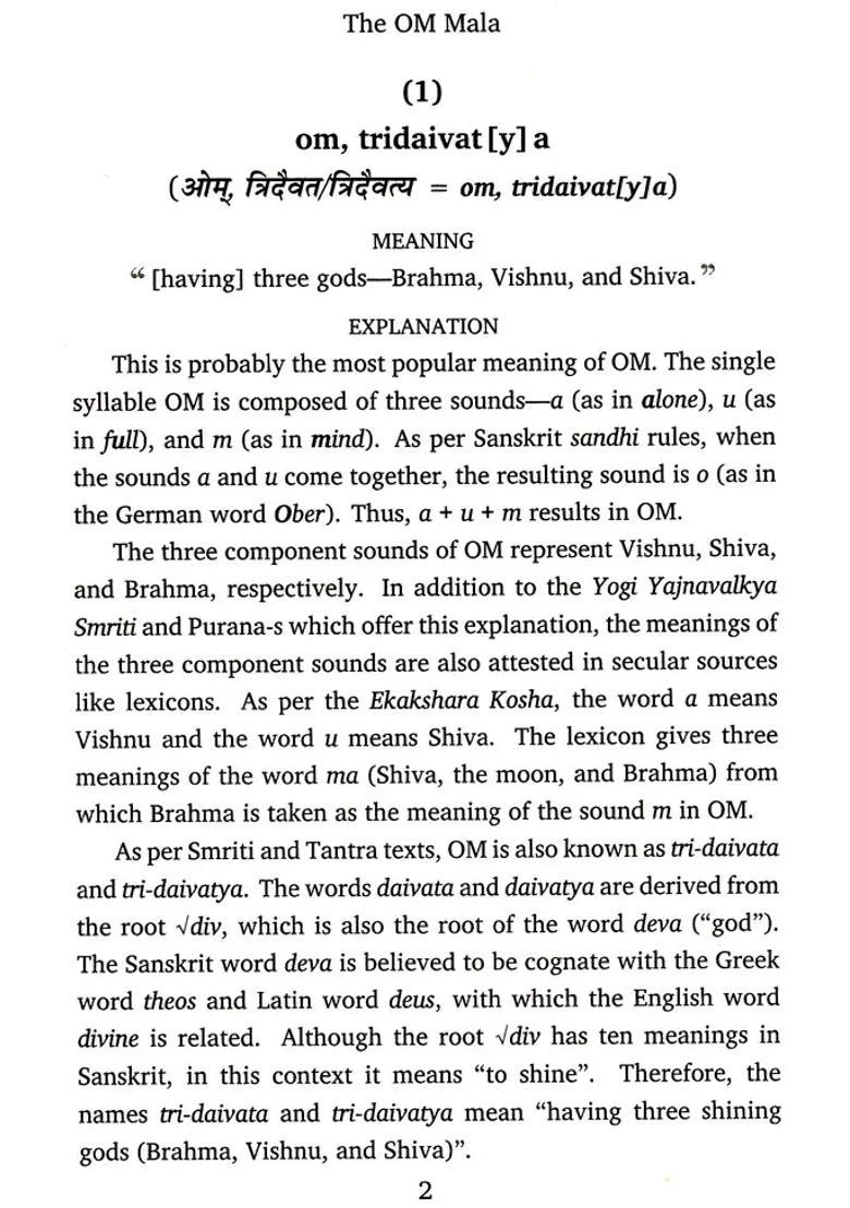 The Om Mala Meanings Of The Mystic Sound - Indya