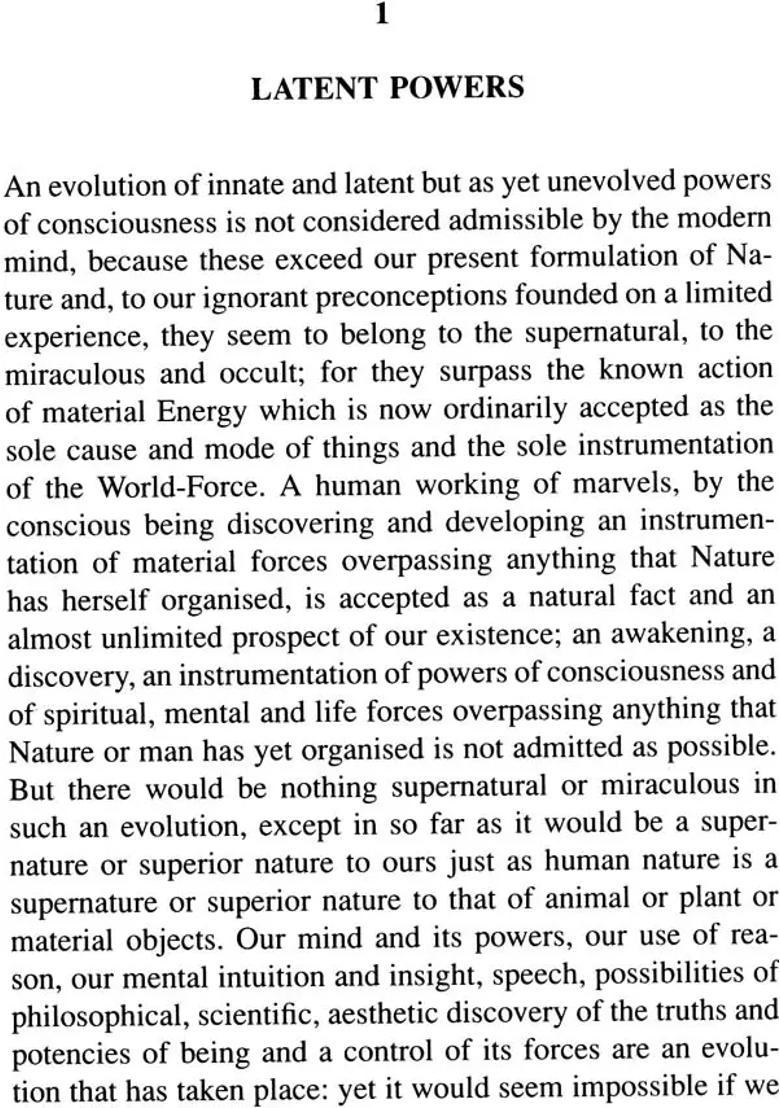 Powers Within Selection From The Works Of Sri Aurobindo And The Mother - Indya