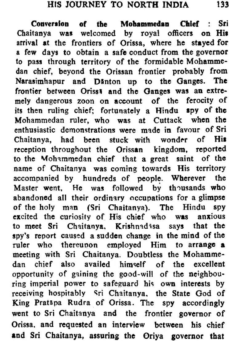 Sri Chaitanya Mahaprabhu A Rare Book - Indya