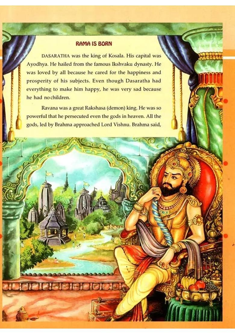 Pictorial Ramayana - Indya