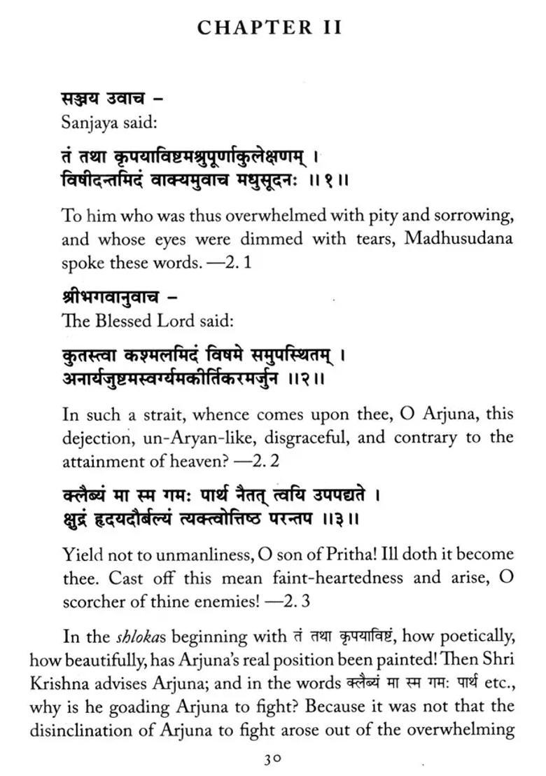 Bhagavad Gita As Viewed By Swami Vivekananda - Indya