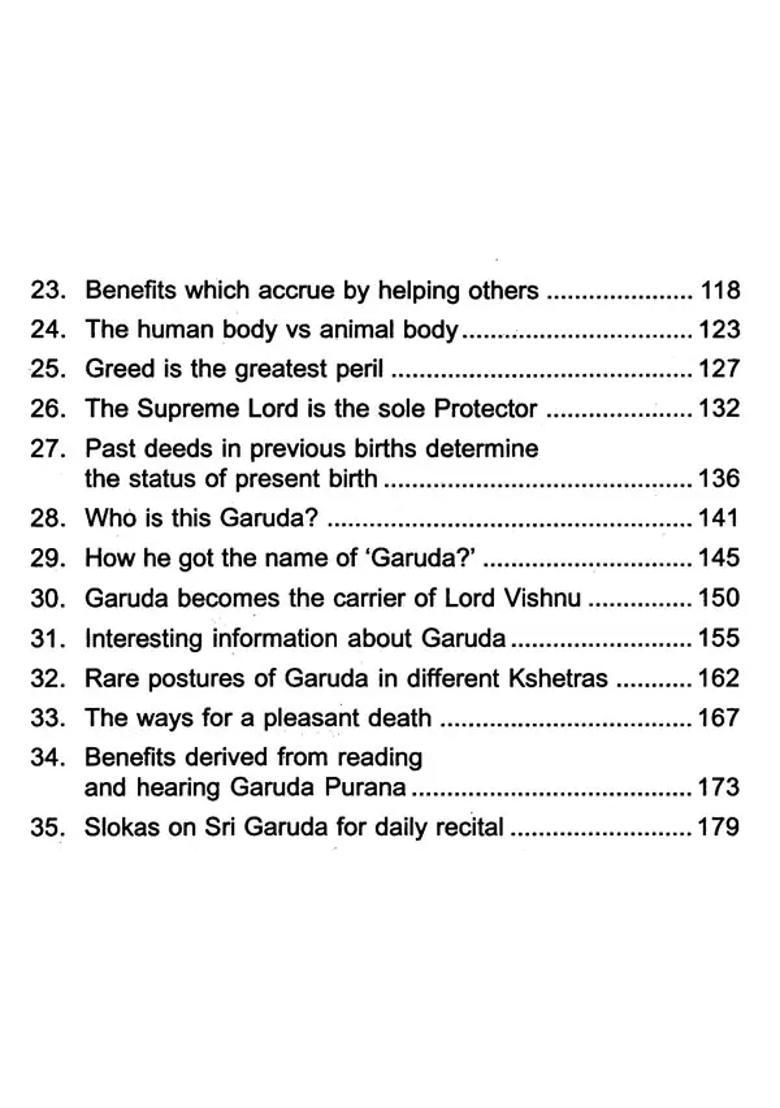 Sri Garuda Puranam Garuda Purana - Garuda Charithra - Garuda Kshetras & Slokas - Indya