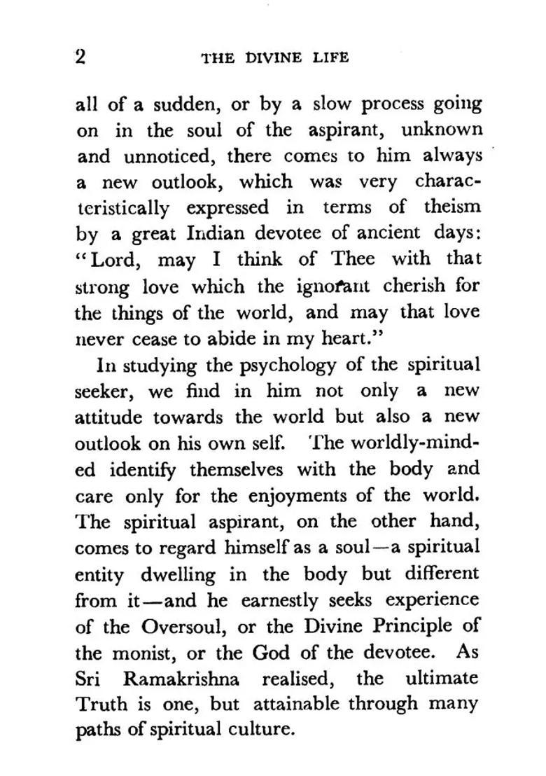 The Divine Life - Indya