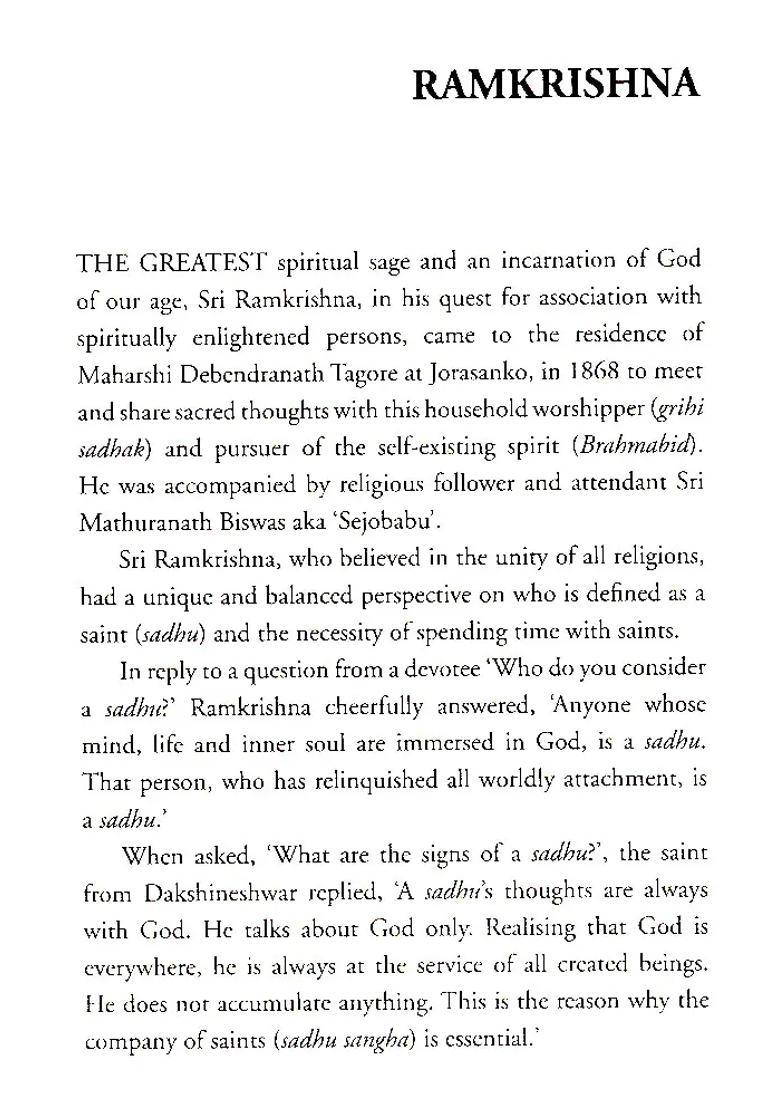 Rabindranath Tagore Among The Saints - Indya