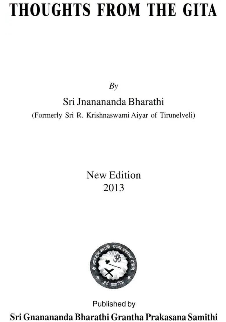 Thoughts From The Gita - Indya