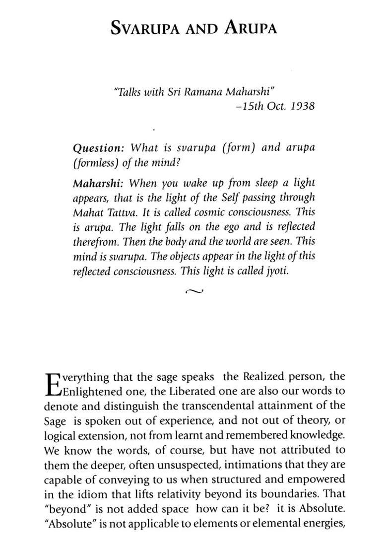 Diving Deep Into Ramana Maharshi