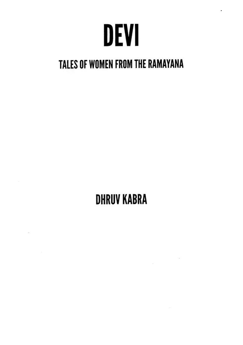 Devi Tales Of Women From The Ramayana - Indya