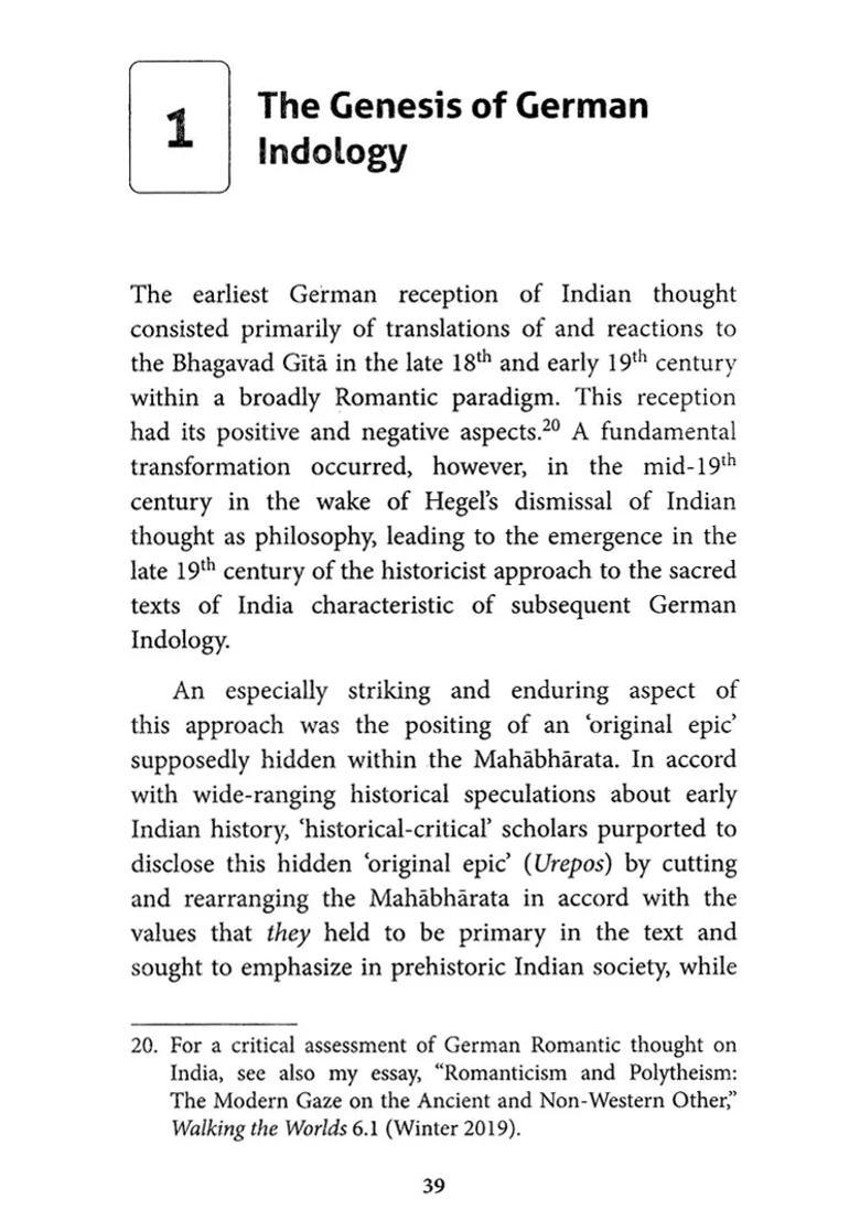 Polytheism And Indology Lessons From The Nay Science - Indya