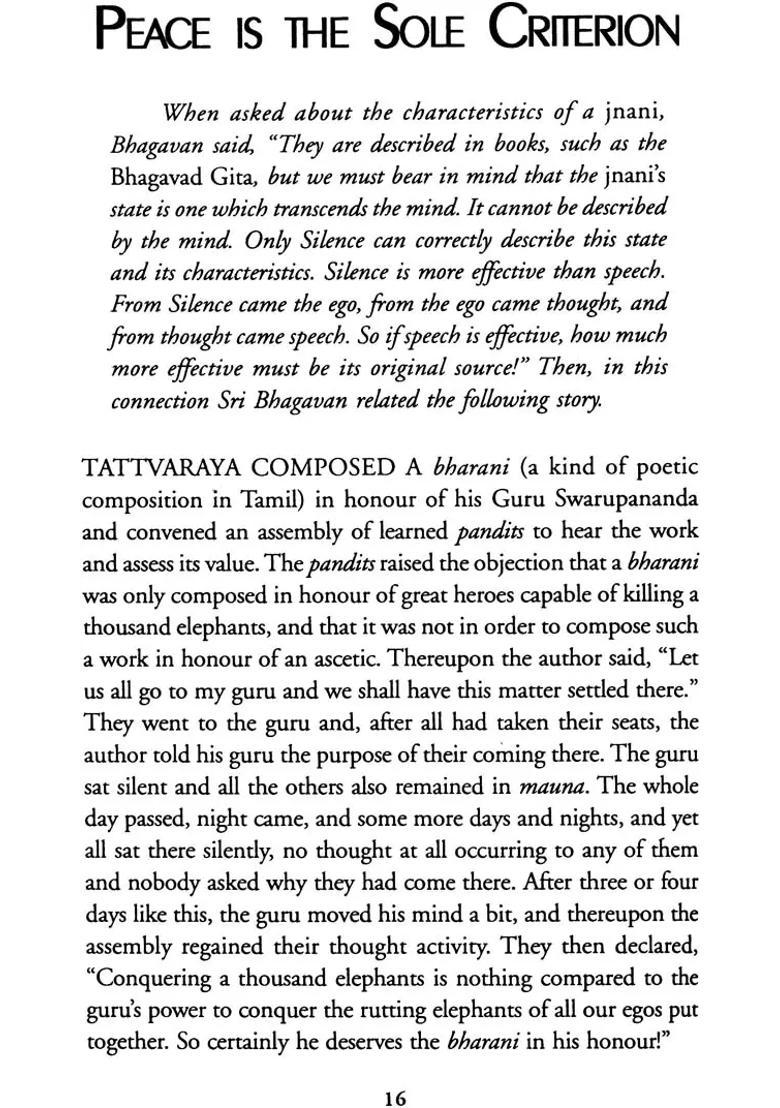 Spiritual Stories As Told By Ramana Maharshi - Indya