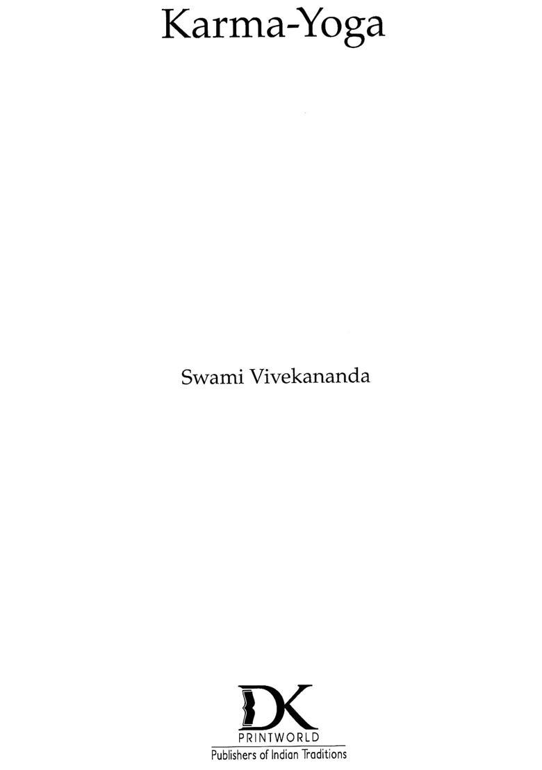 Karma-Yoga - Indya