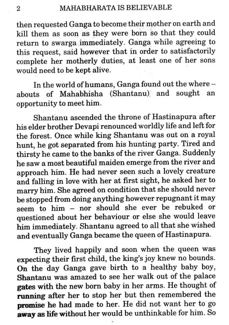 Mahabharata Is Believable An Old And Rare Book - Indya