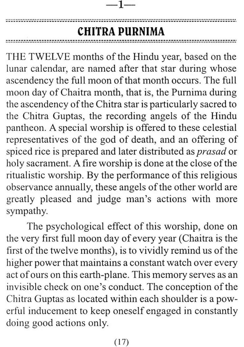 Hindu Fasts And Festivals - Indya