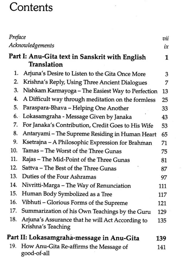 Anu - Gita In The Mahabharata Re - Affirming Bhagavad - Gita