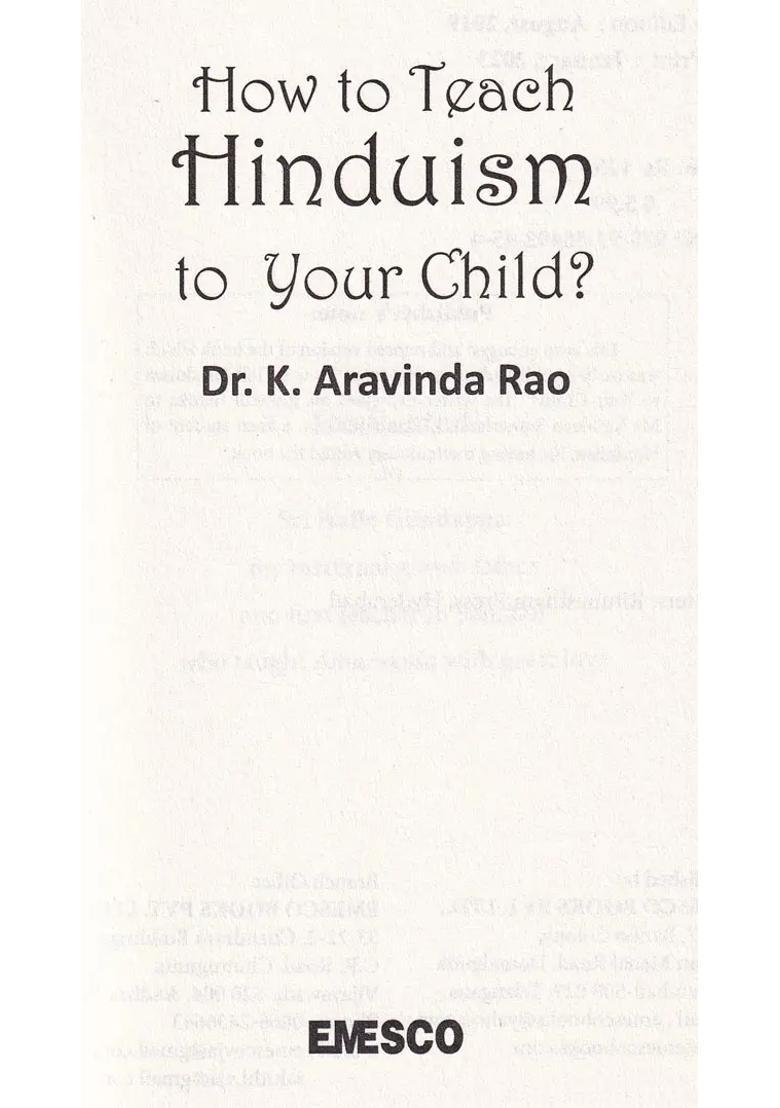 How To Teach Hinduism To Your Child - Indya