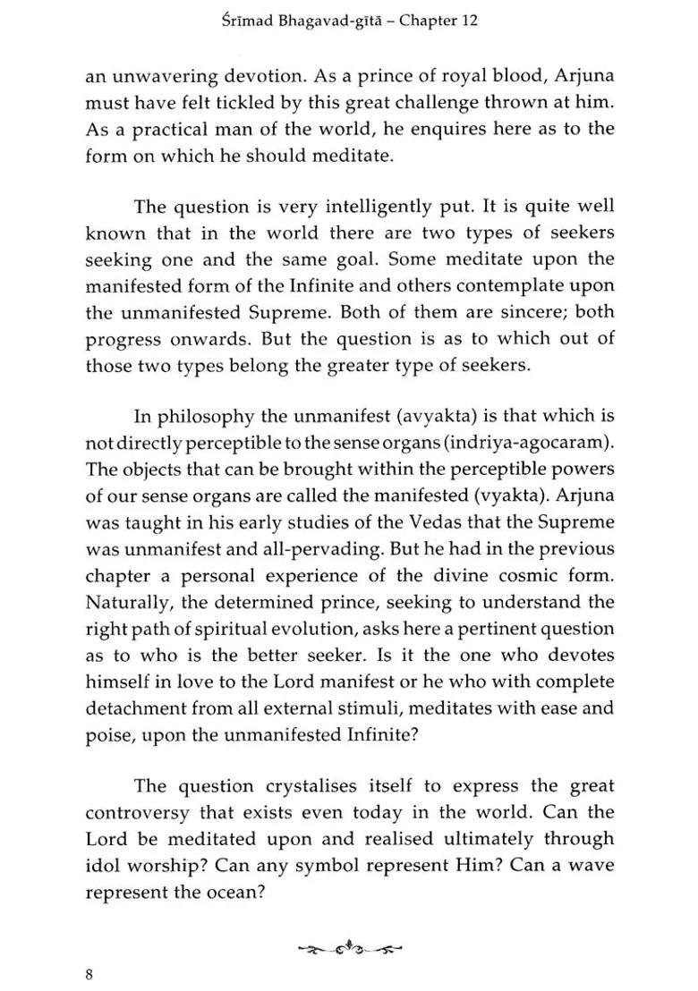 Shrimad Bhagavad Gita Devotion & The Knower And The Known Chapter 12 And 13 - Indya
