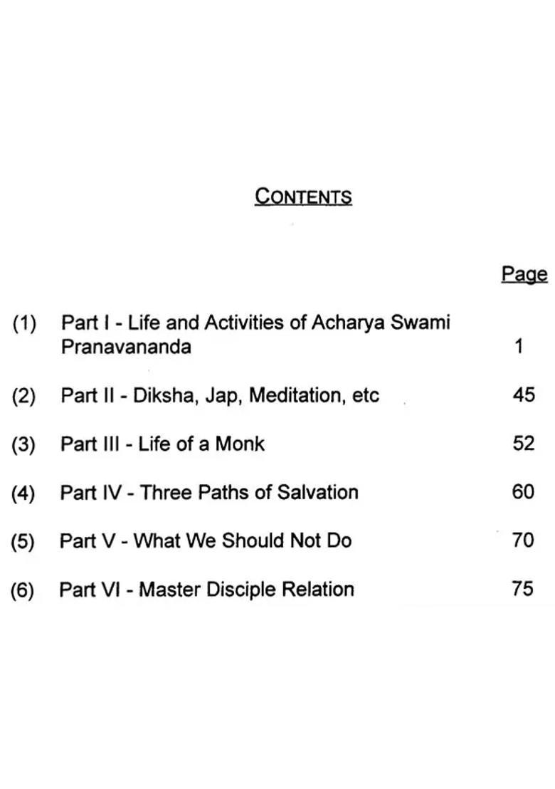 An Introduction Of Guru Maharaj Acharya Swami Pranavananda Ji - Indya