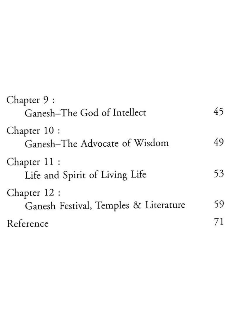 Ganesh- Remover Of Obstacles Patron Of Arts & Sciences God Of Intellect & Wisdom - Indya