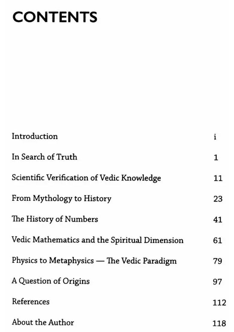 Vedic Science And History - Ancient Indian