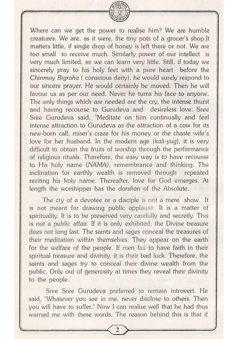 The Sweet Memoirs - An English Version Of Madhur Smriti Vol-I An Old And Rare Book - Indya