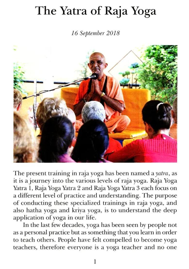 Raja Yoga Yatra 3- Practical Pratyahara The 2Nd Chapter - Indya