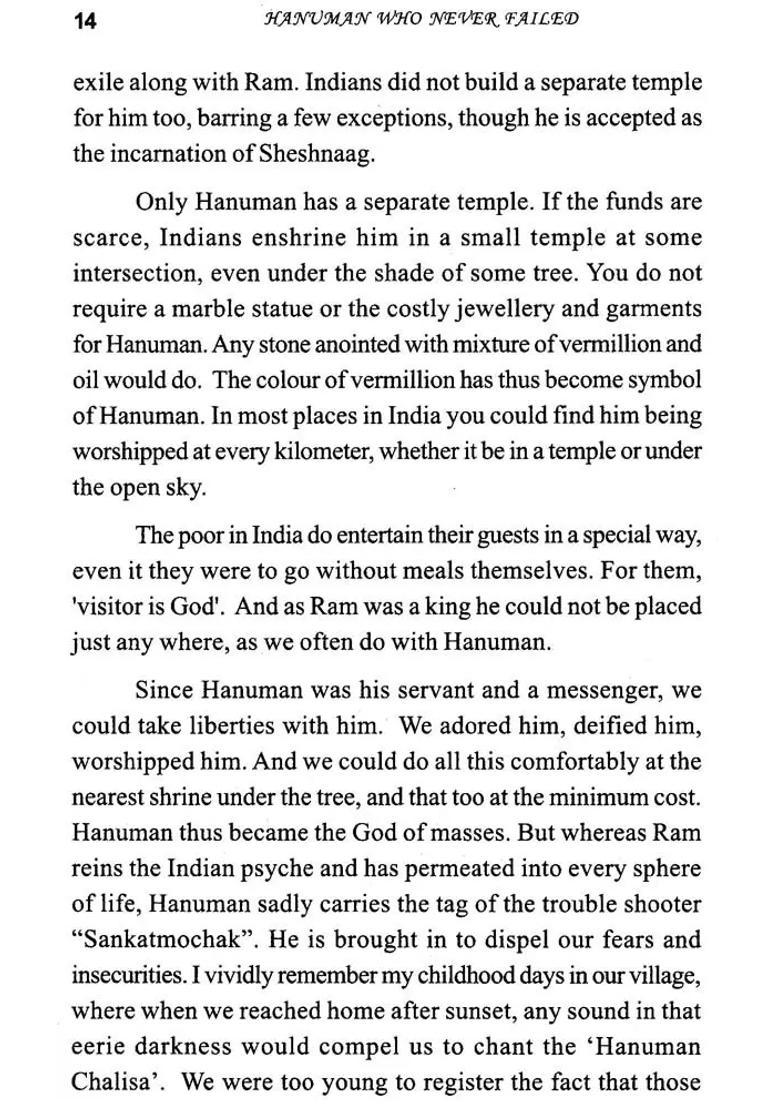 Hanuman Who Never Failed - Indya