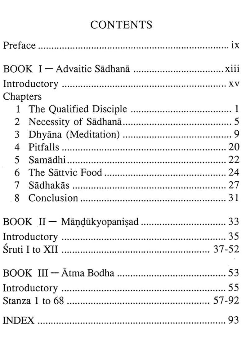 Advaitic Sadhana The Yoga Of Direct Liberation - Indya