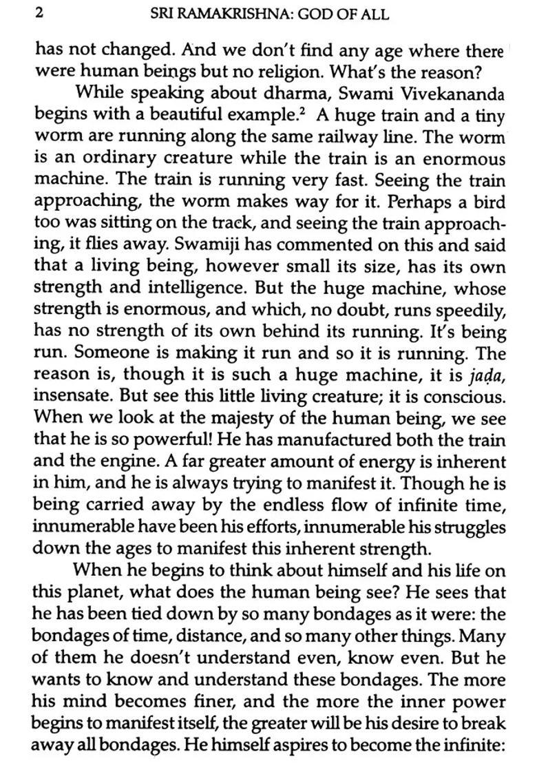 Sri Ramakrishna God Of All - Indya