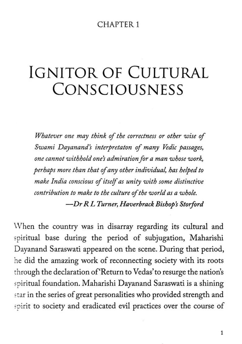 Reawakening Arsha Bharat In Amrit Kaal Maharshi Dayanand Saraswati - Indya