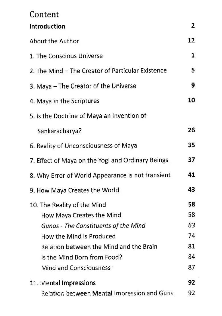 Mayatattva The Reality Of Maya A Collection Of Essays On Maya - Indya