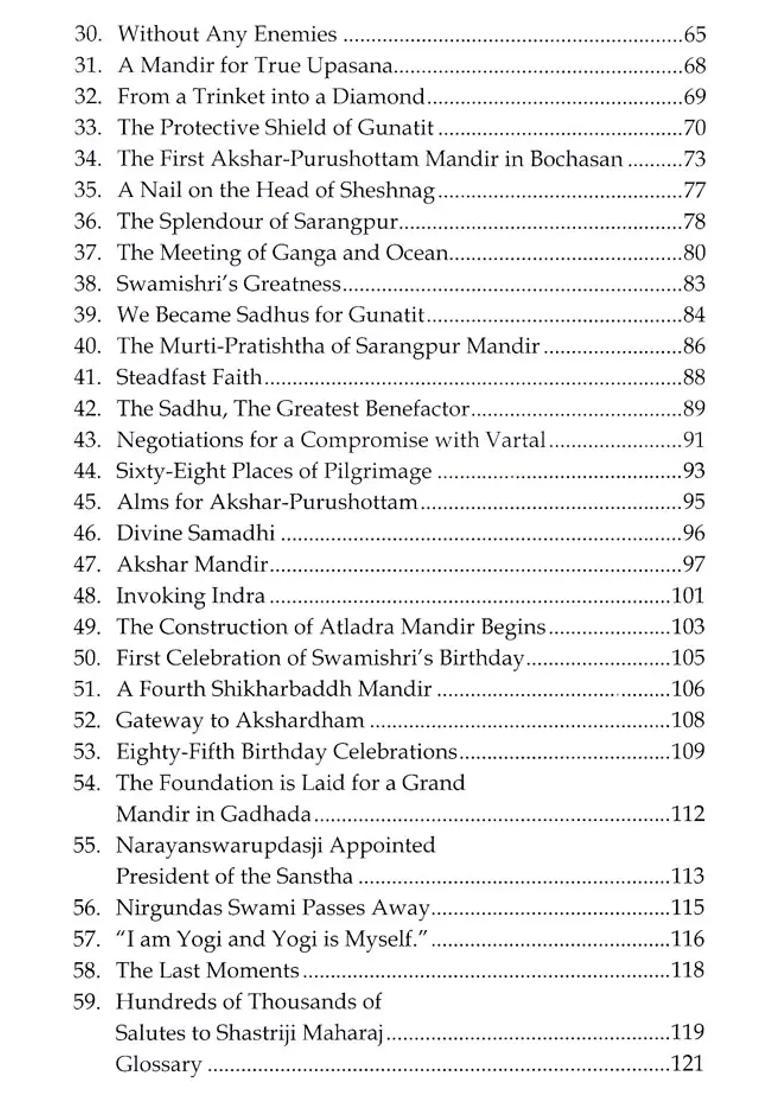 Shastriji Maharaj A Brief Biography Of Brahmaswarup Shastriji Maharaj - Indya