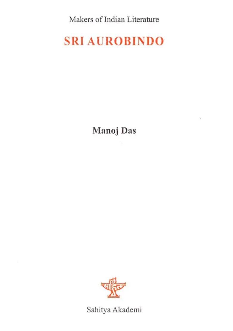 Sri Aurobindo Makers Of Indian Literature - Indya