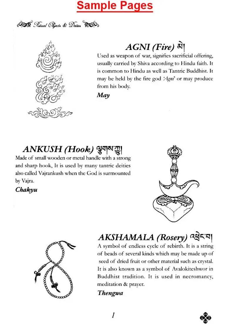 Ritual Objects And Deities An Iconography On Buddhism And Hinduism - Indya