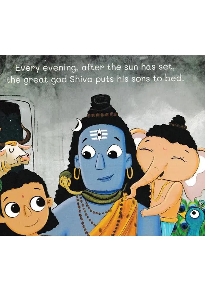 My Little Book Of Shiva Thick Cardboard Book - Indya