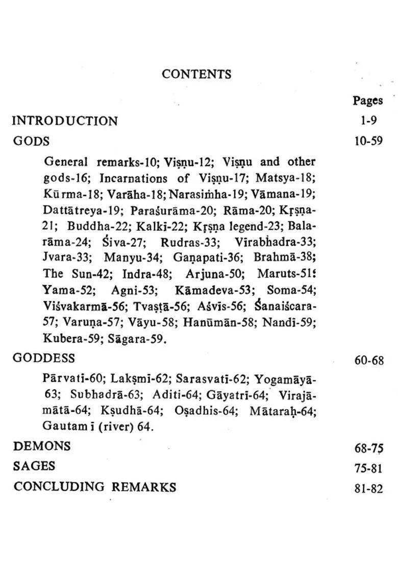 Deities And Deification In The Brahma Purana An Old And Rare Book - Indya