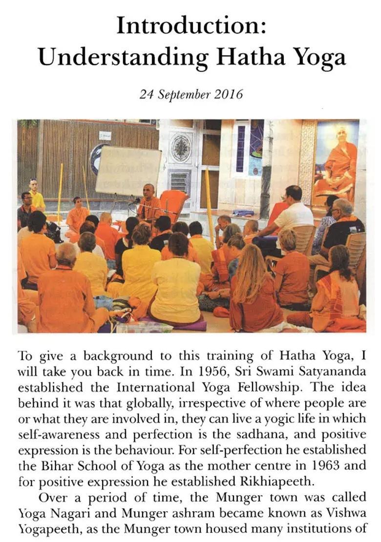 Hatha Yoga Yatra 1 Understanding Shatkarma - Indya