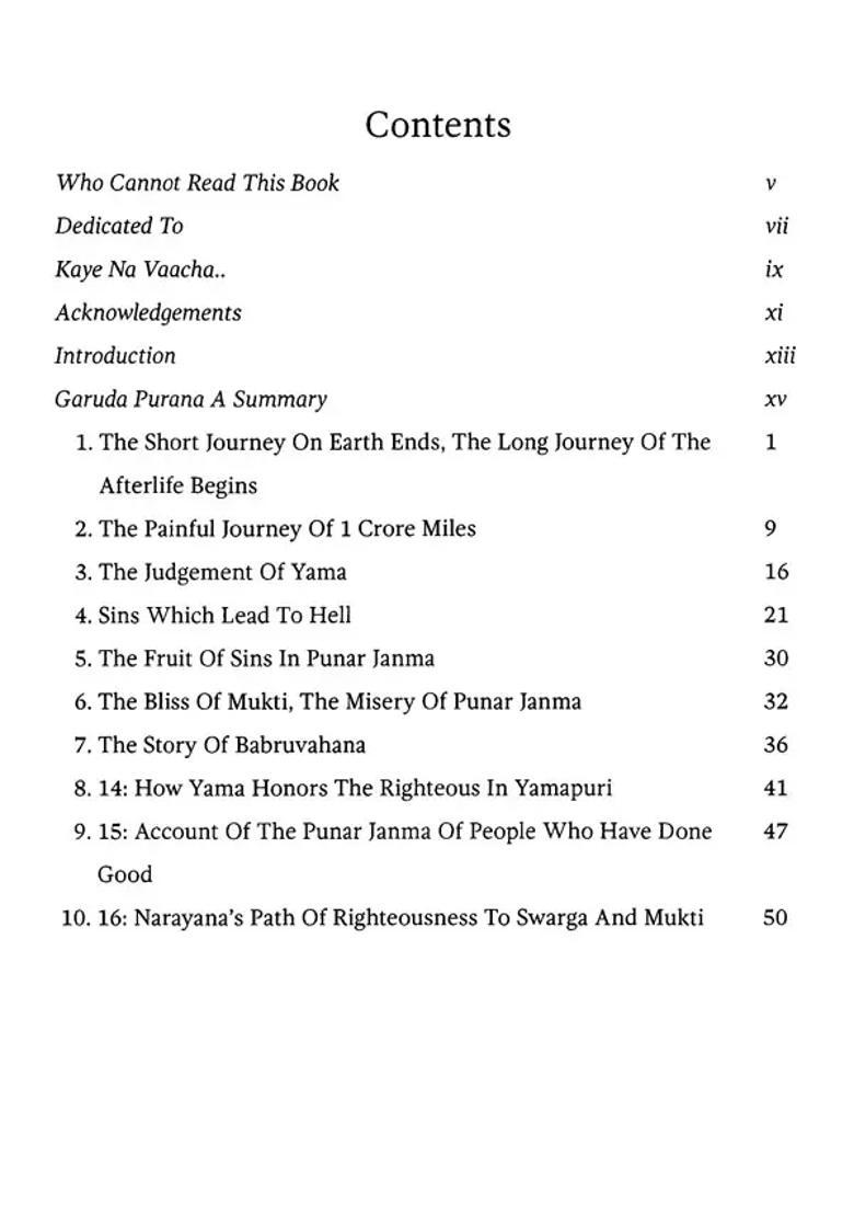 Garuda Purana- Jnana Yogi Version - Indya