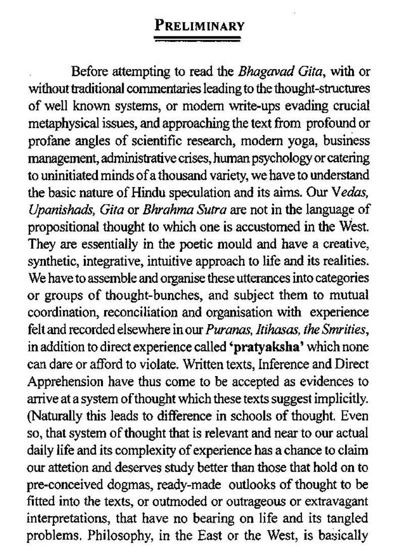 Insights Into The Bhagavad Geeta- A Monograph - Indya