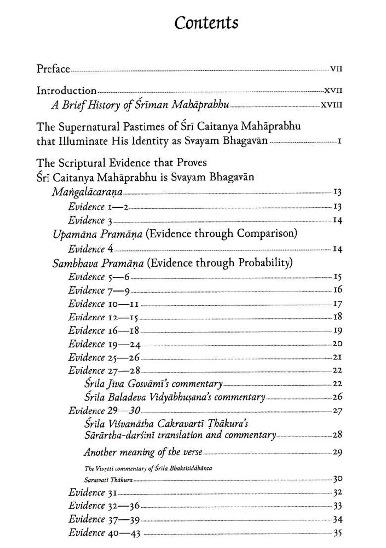 Sri Caitanya Mahaprabhu - The Original Form Of Godhead An Antholgoy Of Scriptural Evidence - Indya