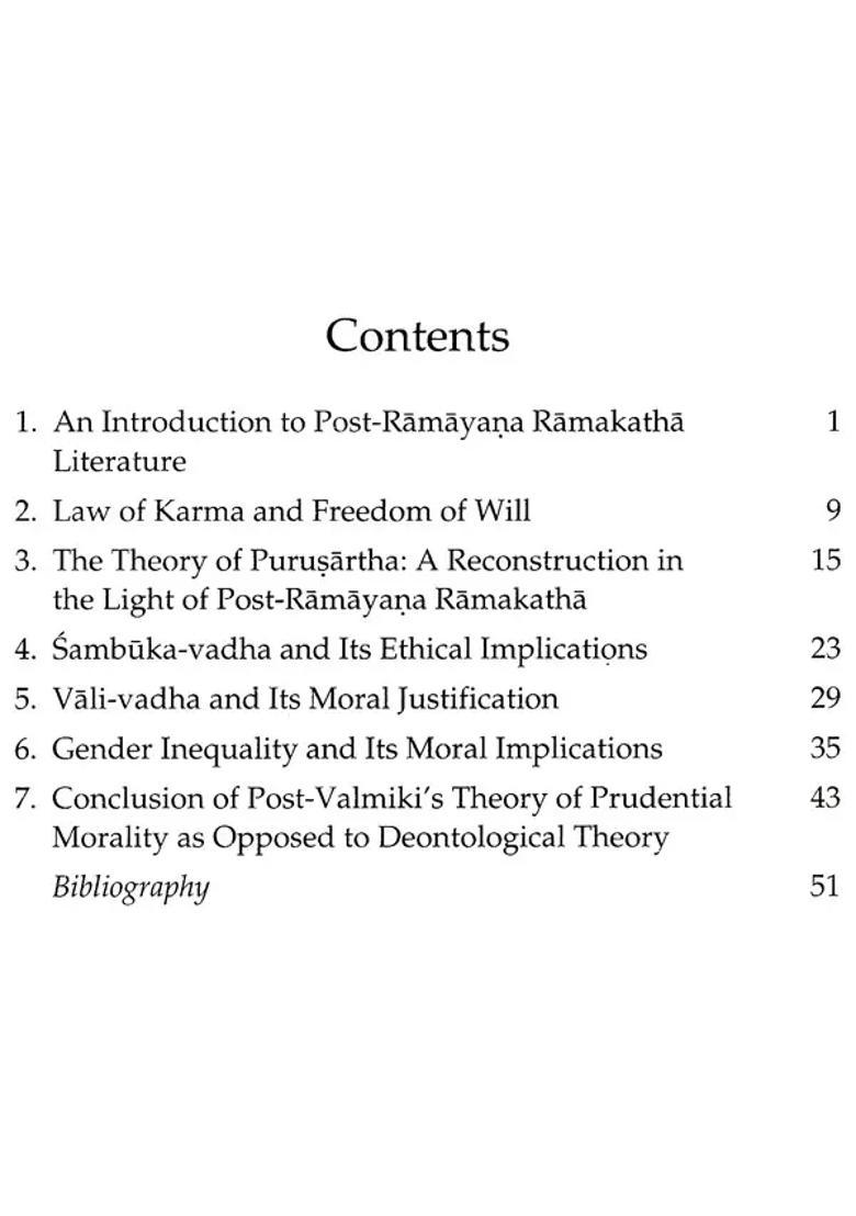 Subaltern Morality In Post-Ramayana Ramakatha - Indya