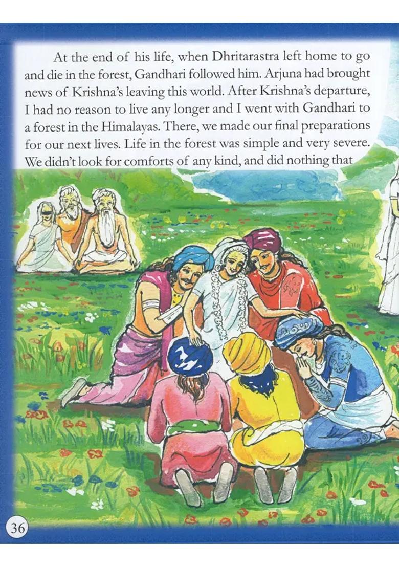 Kunti Great Heroes Of The Mahabharata - Indya