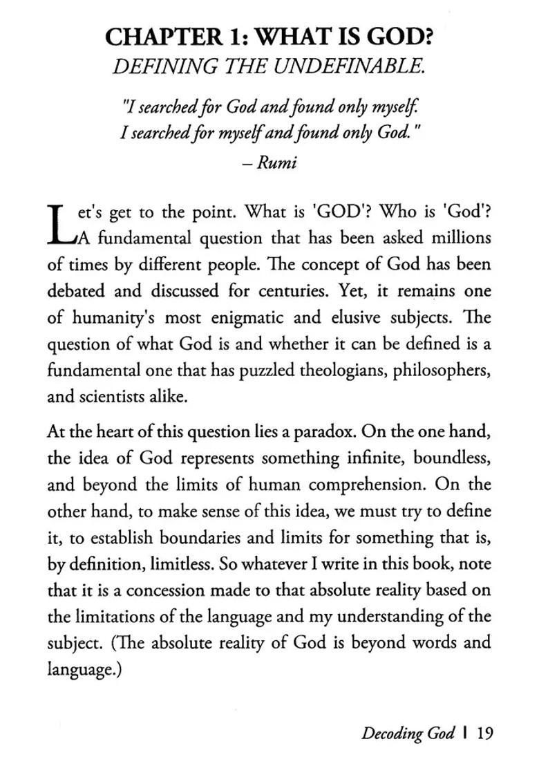 Decoding God Know Yourself Intellectual Realization For A Successful Life - Indya