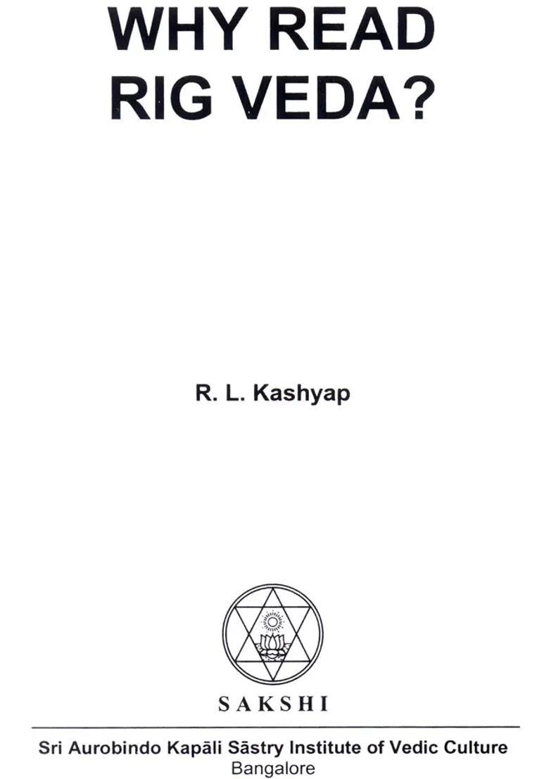 Why Read Rig Veda - Indya