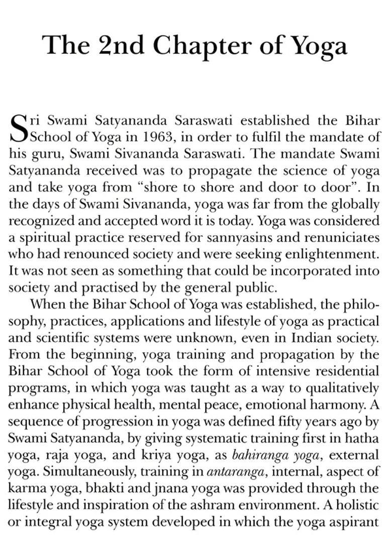 Progressive Yoga Vidya Training Satsangs 2016 The 2Nd Chapter - Indya