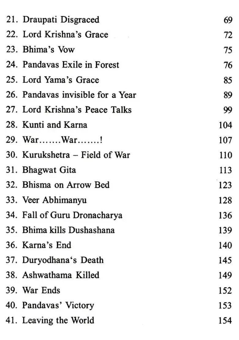 The Illustrated Mahabharata - Indya