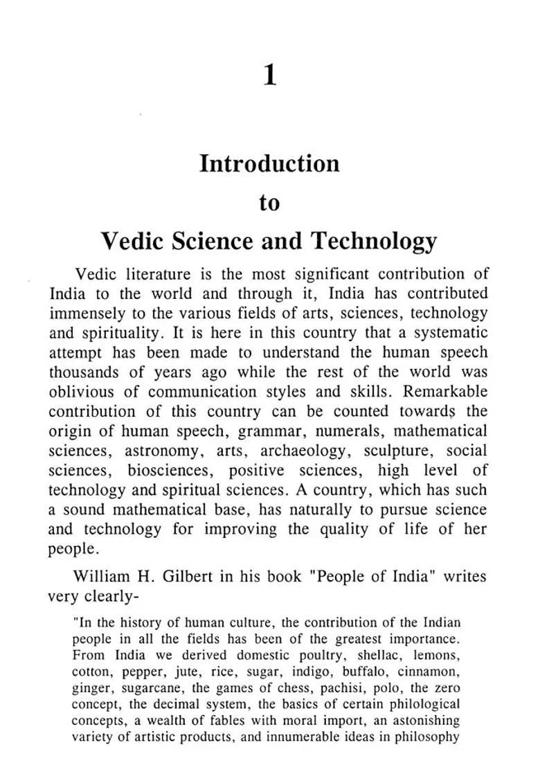 Nature Of Vedic Science And Technology - Indya