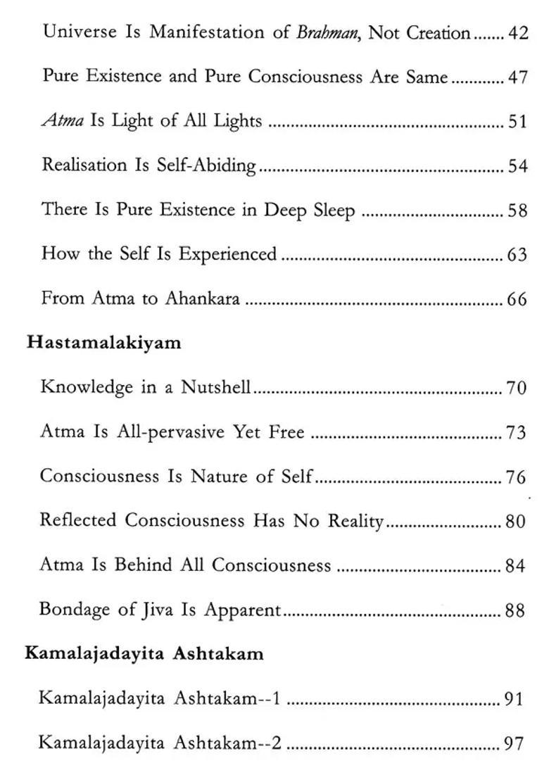 Verses Of Wisdom Immortal Verses By Adi Sankara Hastamalaka And Sri Narasimha Bharati Text Transliteration Translation And Detailed Explanation - Indya