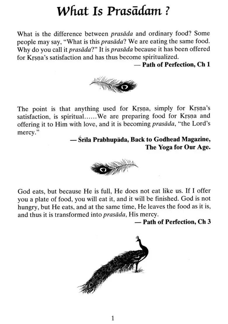 Eating Our Way To Perfection The Role Of Prasadam In Our Spiritual Life - Indya