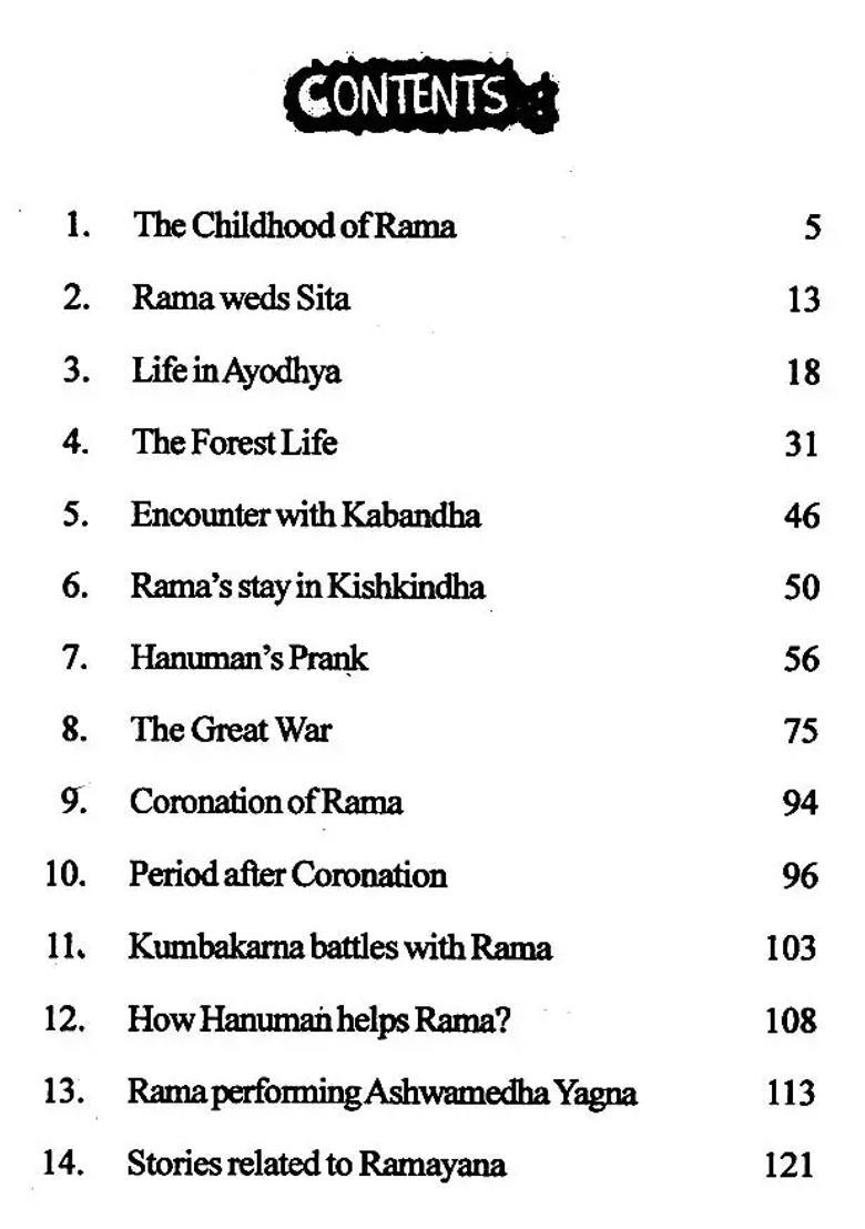 Stories From Ramayana - Indya
